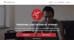 Desktop Screenshot of fiberspark.com