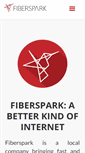 Mobile Screenshot of fiberspark.com